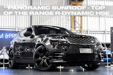Black 2018 Land Rover Range Rover Velar SUV D300 R-DYNAMIC HSE 4WD