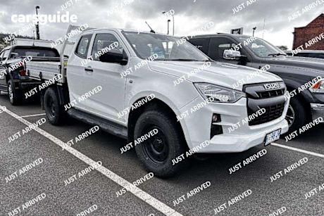 White 2022 Isuzu D-MAX Ute Tray SX 4X4