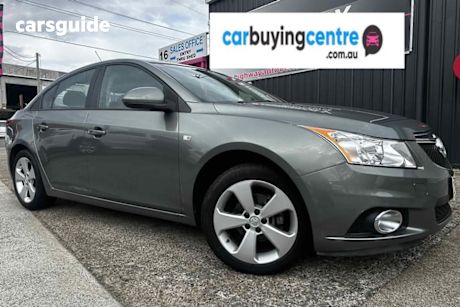 Grey 2014 Holden Cruze Sedan Equipe