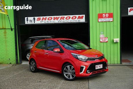 Red 2019 Kia Picanto Hatch GT-LINE F