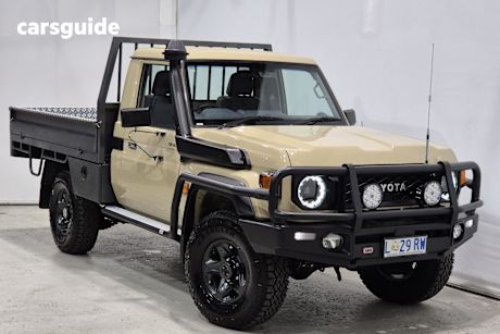 Beige 2024 Toyota Landcruiser Ute Tray GXL 4X4