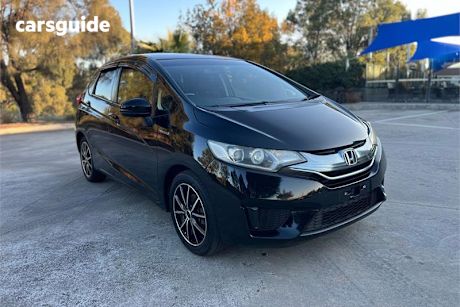 Black 2014 Honda Fit Hatch