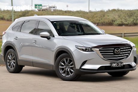 Silver 2021 Mazda CX-9 SUV TOURING F