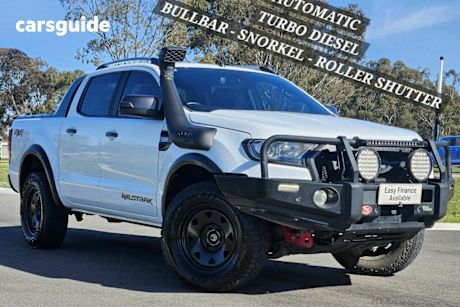 White 2017 Ford Ranger Dual Cab Pick-up Wildtrak 3.2 (4X4)