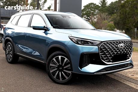 Blue 2025 Chery Tiggo 8 SUV SUPER HYBRID ULTIMATE F