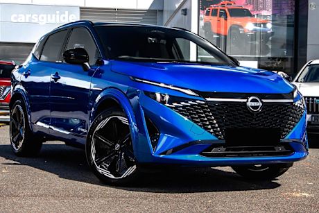 Blue 2025 Nissan Qashqai SUV N-DESIGN E-POWER F