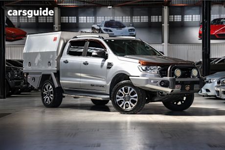 Silver 2019 Ford Ranger Ute Tray WILDTRAK 4X4