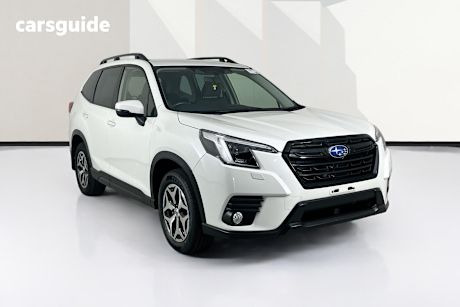 White 2023 Subaru Forester Wagon 2.5I (Awd)