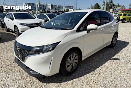 White 2022 Nissan Note Hatch