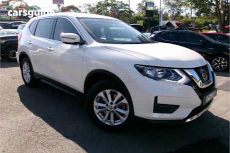 White 2017 Nissan X-Trail Wagon St 7 Seat (Fwd)