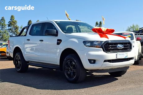 White 2022 Ford Ranger Ute Tray XLS 4X4