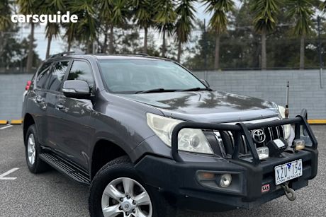 Grey 2010 Toyota Landcruiser Prado Wagon Gxl (4X4)