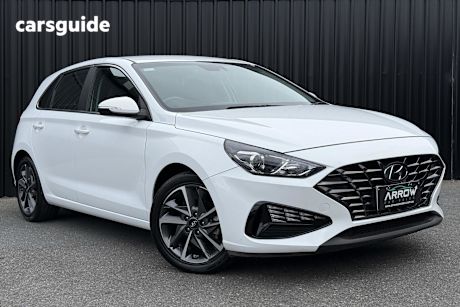 White 2022 Hyundai I30 Hatch ACTIVE F