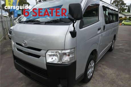 Silver 2018 Toyota HiAce Van Dx