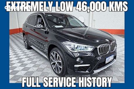 Black 2019 BMW X1 SUV XDRIVE25I 4WD