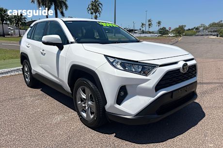 White 2022 Toyota RAV4 SUV GX F