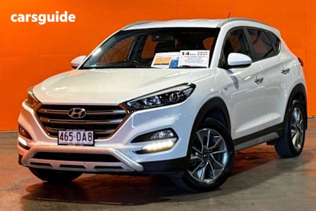 White 2018 Hyundai Tucson Wagon Trophy Limited Edition
