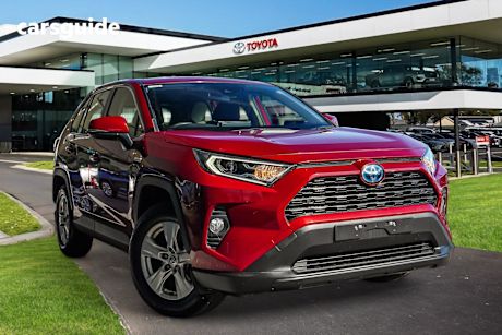 Red 2021 Toyota RAV4 SUV GX F