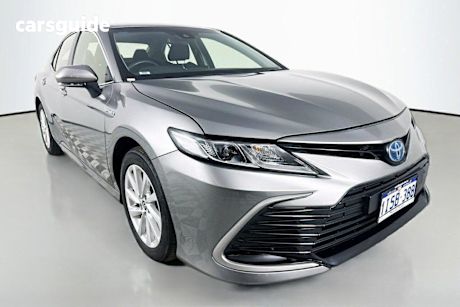 Silver 2024 Toyota Camry Sedan Ascent Hybrid