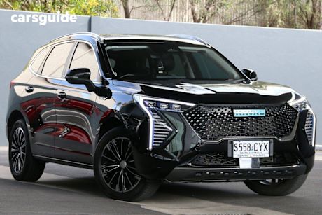 Black 2023 GWM Haval Jolion SUV ULTRA HYBRID F