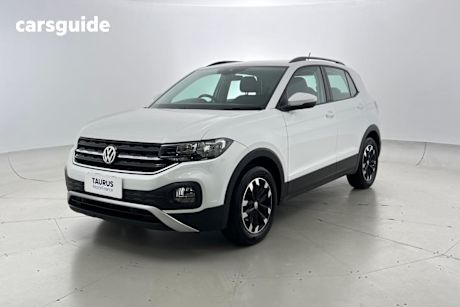 White 2020 Volkswagen T-Cross SUV 85TSI LIFE F