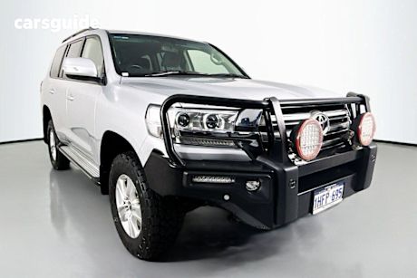 Silver 2021 Toyota Landcruiser Wagon Lc200 Gxl (4X4)
