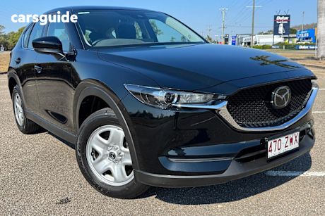 Black 2020 Mazda CX-5 SUV MAXX F