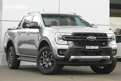 Silver 2025 Ford Ranger Ute Tray WILDTRAK 4X4