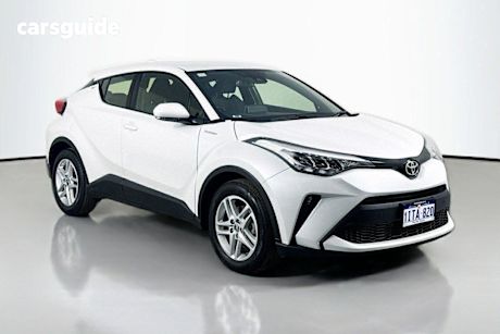 White 2023 Toyota C-HR Wagon Gxl (2Wd)