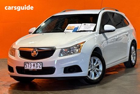 White 2014 Holden Cruze Sportswagon Cd
