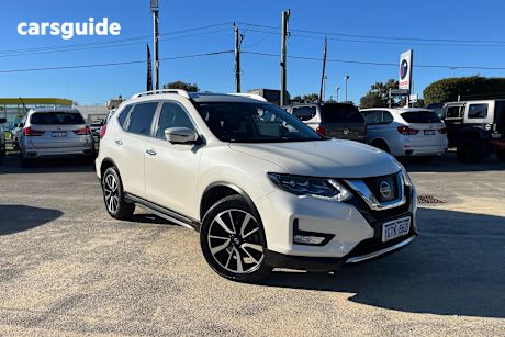 White 2018 Nissan X-Trail SUV TL 4X4