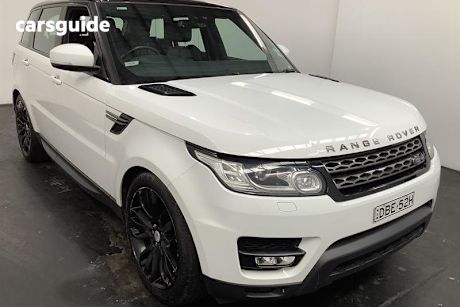 White 2014 Land Rover Range Rover Sport Wagon 3.0 Tdv6 Se