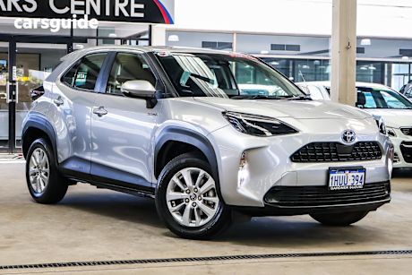 Silver 2022 Toyota Yaris Cross SUV GX F