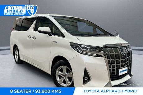 White 2020 Toyota Alphard OtherCar HYBRID X 4WD