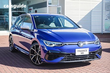 Blue 2022 Volkswagen Golf Hatchback R 4Motion