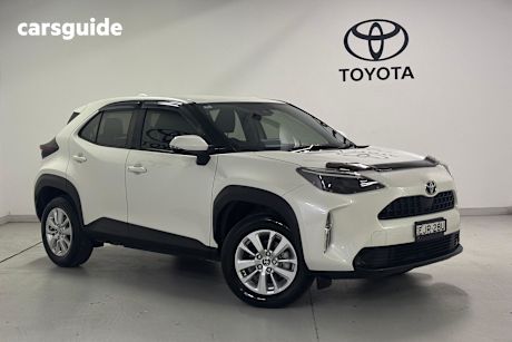 White 2020 Toyota Yaris Cross SUV GX F