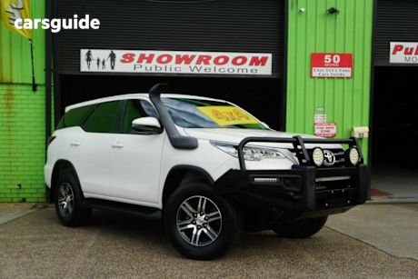 White 2019 Toyota Fortuner SUV GX 4X4
