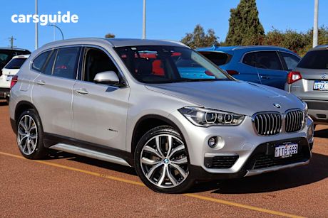 Silver 2017 BMW X1 SUV XDRIVE25I 4WD