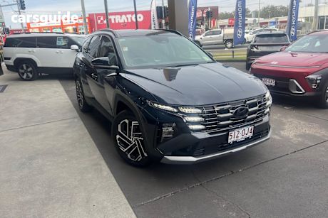Blue 2025 Hyundai Tucson SUV PREMIUM 4X4