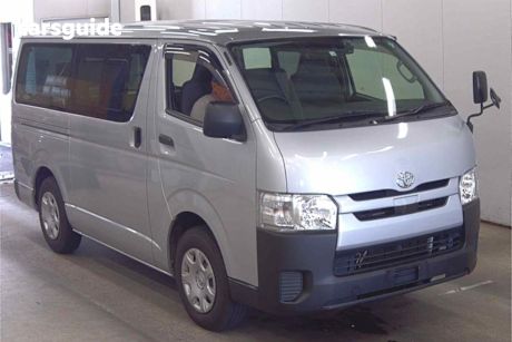 Silver 2019 Toyota HiAce Commercial