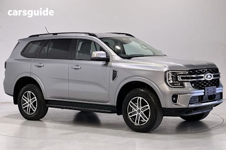 Silver 2024 Ford Everest SUV TREND 4X4