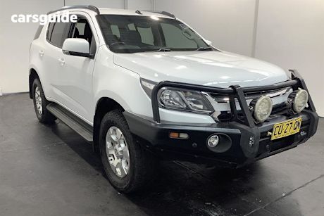 White 2019 Holden Trailblazer Wagon Lt (4X4) (5Yr)