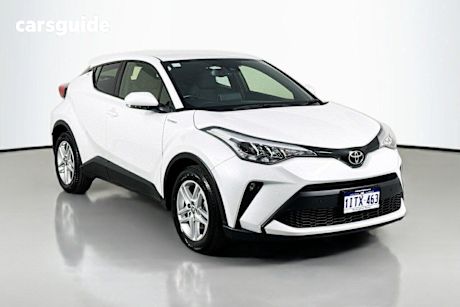 White 2023 Toyota C-HR Wagon Gxl (2Wd)