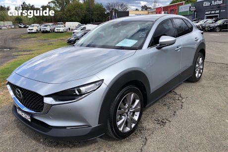 Silver 2020 Mazda CX-30 Wagon G25 Touring (Fwd)