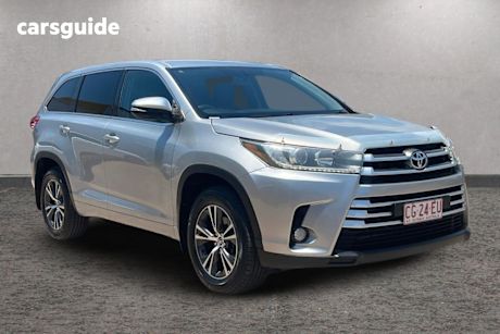 Silver 2016 Toyota Kluger SUV GX F