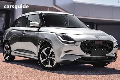 Silver 2025 Suzuki Swift Hatch HYBRID GLX F