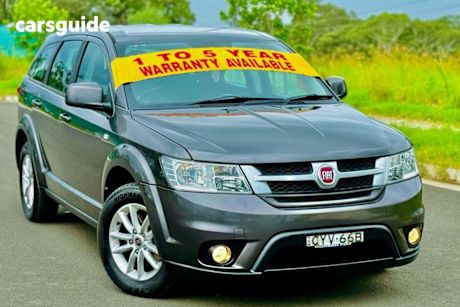 Grey 2015 Fiat Freemont Wagon
