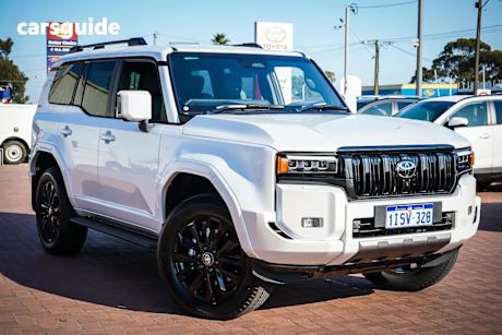 White 2025 Toyota Landcruiser Prado Wagon Vx Frosted White
