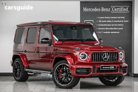 Red 2022 Mercedes-Benz G-Class SUV G63 AMG 4X4