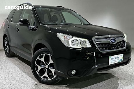 Black 2015 Subaru Forester SUV 2.5I-S 4WD